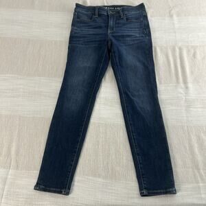 American Eagle Women's Next Level Stretch Size 4 Jegging Crop Medium Wash‎ Jeans